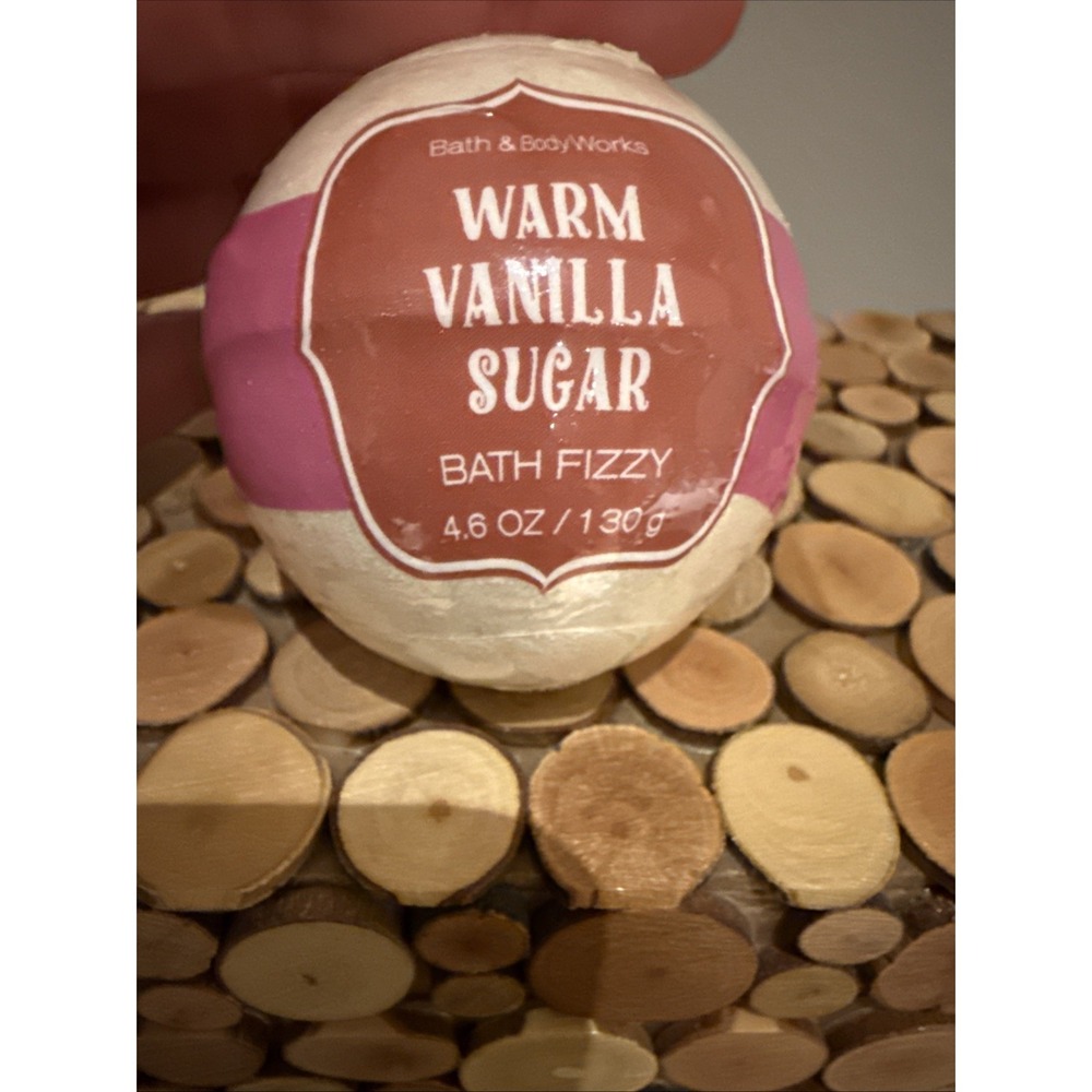 BATH & BODY WORKS BATH FIZZY WARM VANILLA SUGAR 4.6 OZ / 130 g NEW